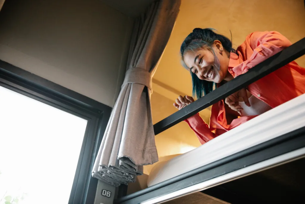 Making friends is the goal when booking hostels