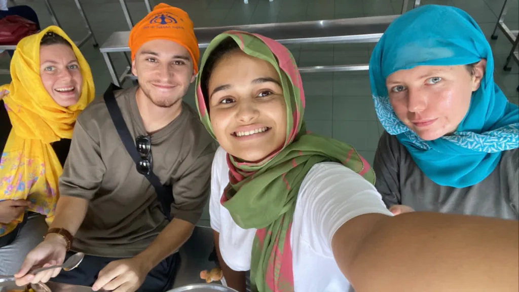 Visiting a Sikh Temple when backpacking Melaka