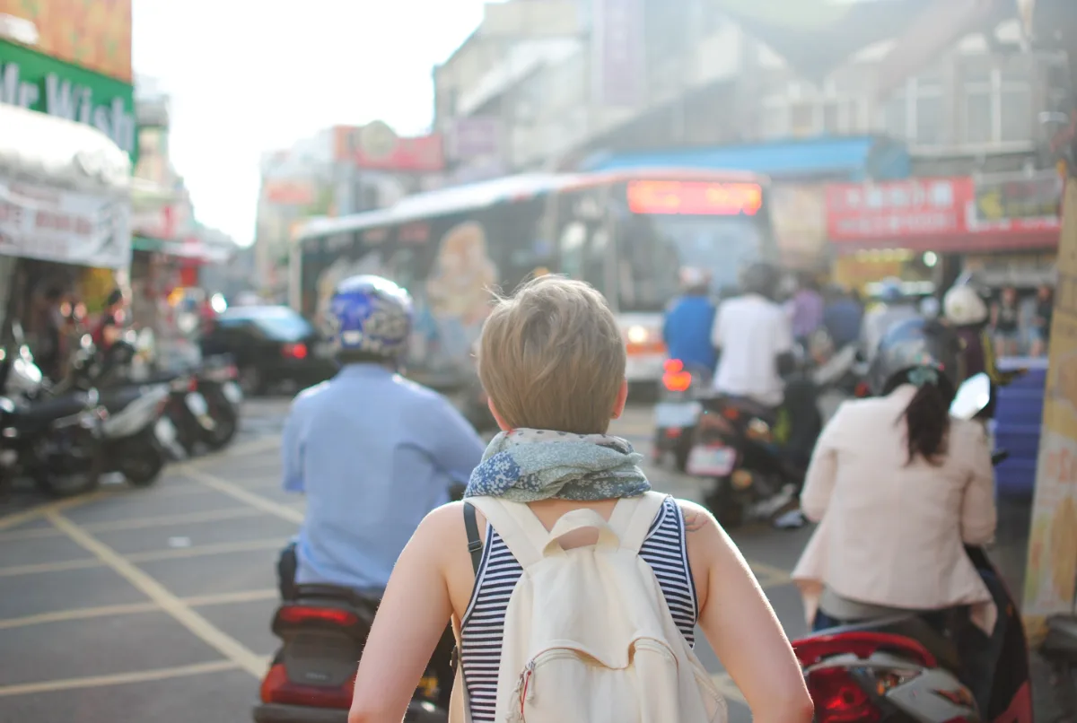 Blending in when travelling safe