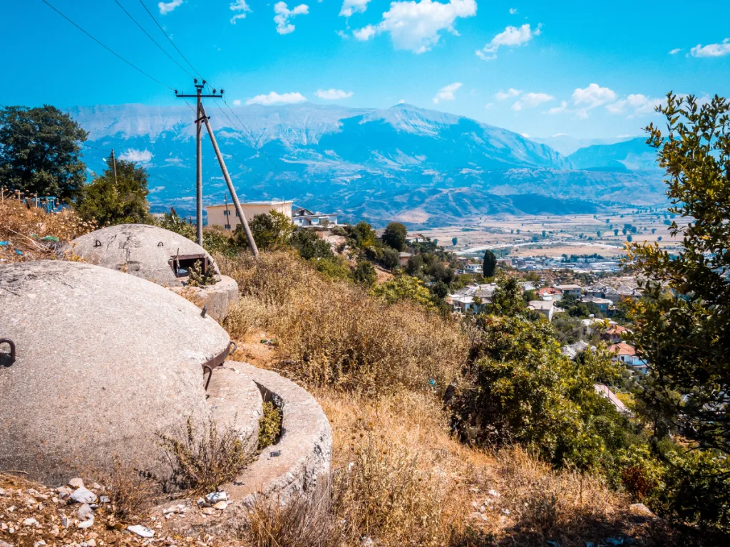 Albania bunkers