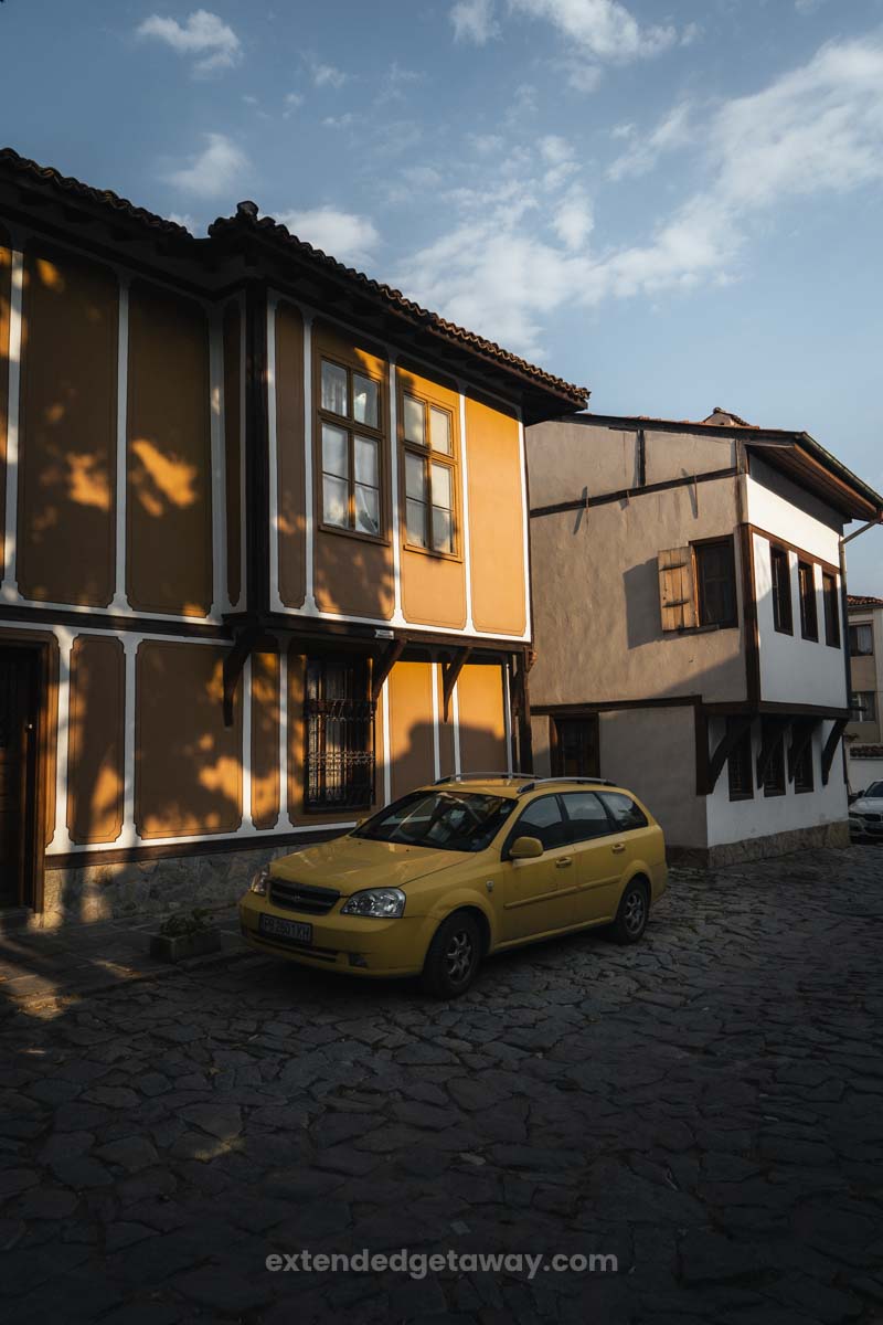 is plovdiv worth visiting? plovdiv old town with national revival houses