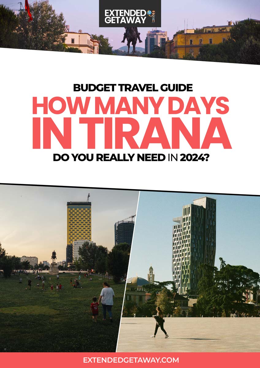 how many days in tirana pinterest
